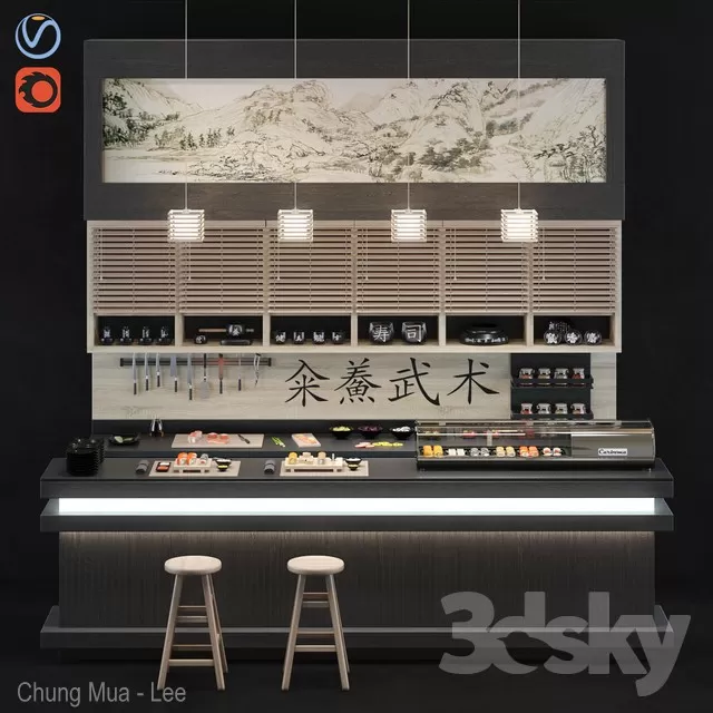 OTHER MODELS – RESTAURANT – 3D MODELS – FREE DOWNLOAD – 15832