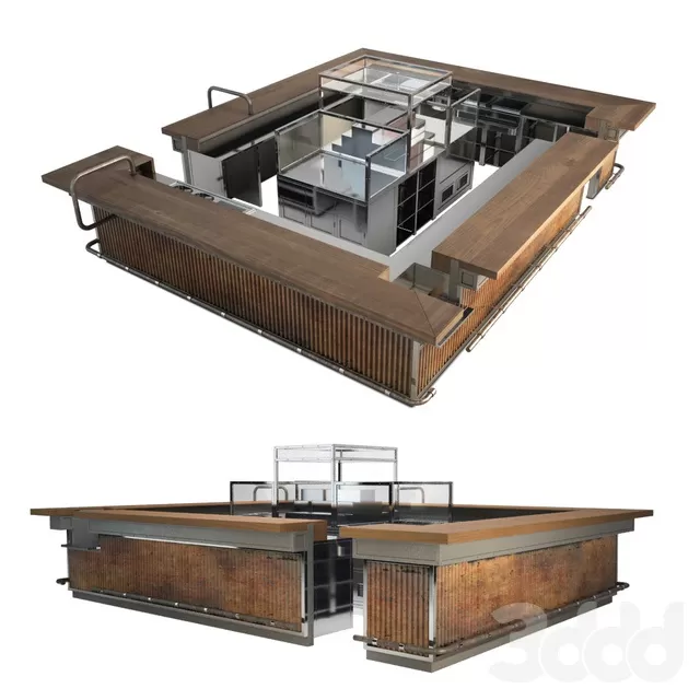 OTHER MODELS – RESTAURANT – 3D MODELS – FREE DOWNLOAD – 15878