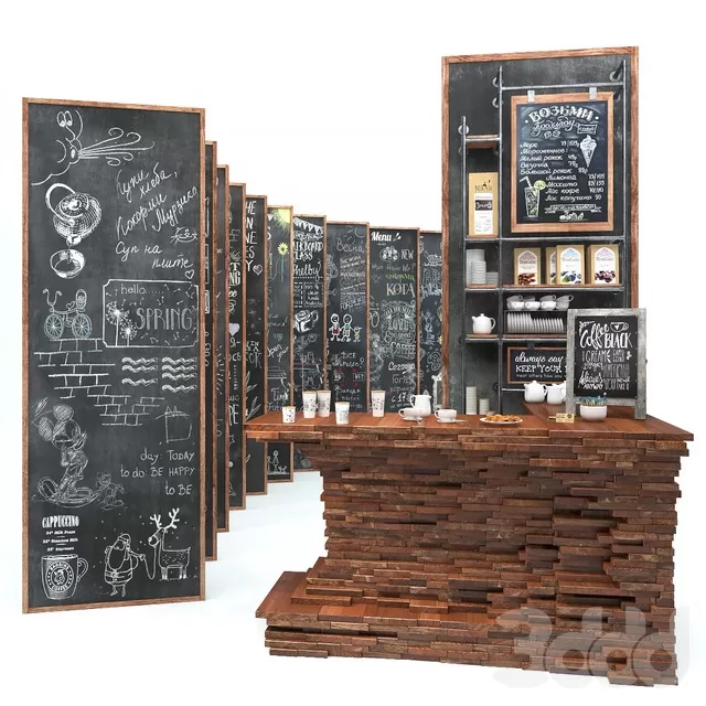 OTHER MODELS – RESTAURANT – 3D MODELS – FREE DOWNLOAD – 15887