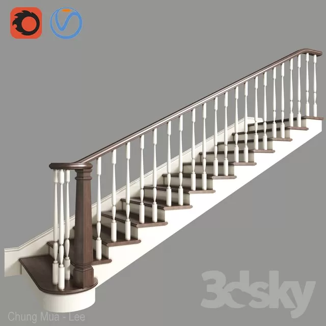 OTHER MODELS – STAIRCASE – 3D MODELS – FREE DOWNLOAD – 16058