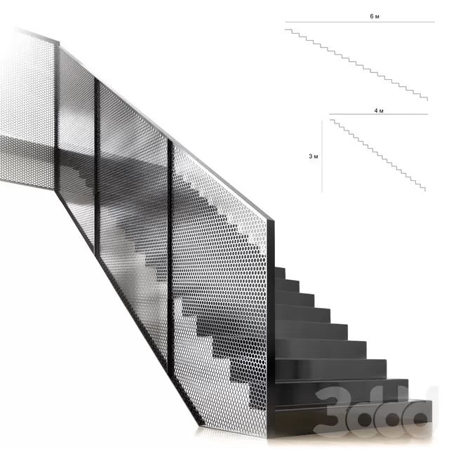 OTHER MODELS – STAIRCASE – 3D MODELS – FREE DOWNLOAD – 16092