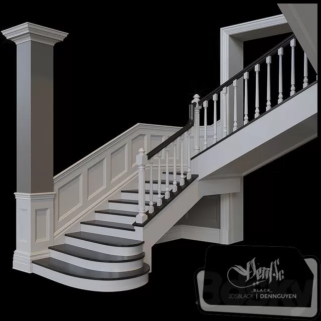 OTHER MODELS – STAIRCASE – 3D MODELS – FREE DOWNLOAD – 16096