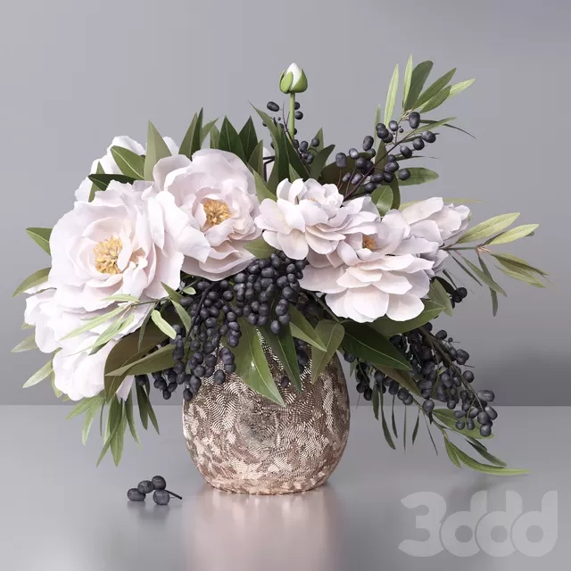 PLANTS – BOUQUET – 3D MODELS – FREE DOWNLOAD – 16446