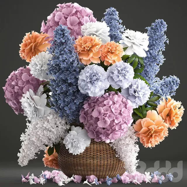 PLANTS – BOUQUET – 3D MODELS – FREE DOWNLOAD – 16448