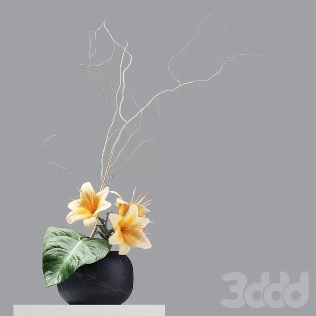PLANTS – BOUQUET – 3D MODELS – FREE DOWNLOAD – 16452