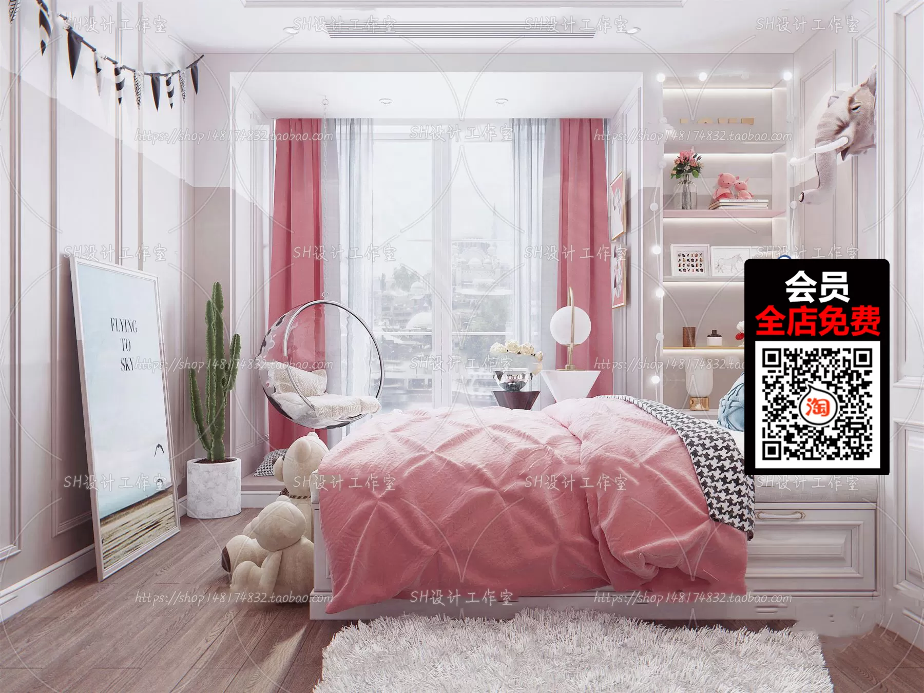 CHILDROOM – 3D SCENES – VRAY – 005 CHILDROOM – 3D SCENES – VRAY – 005