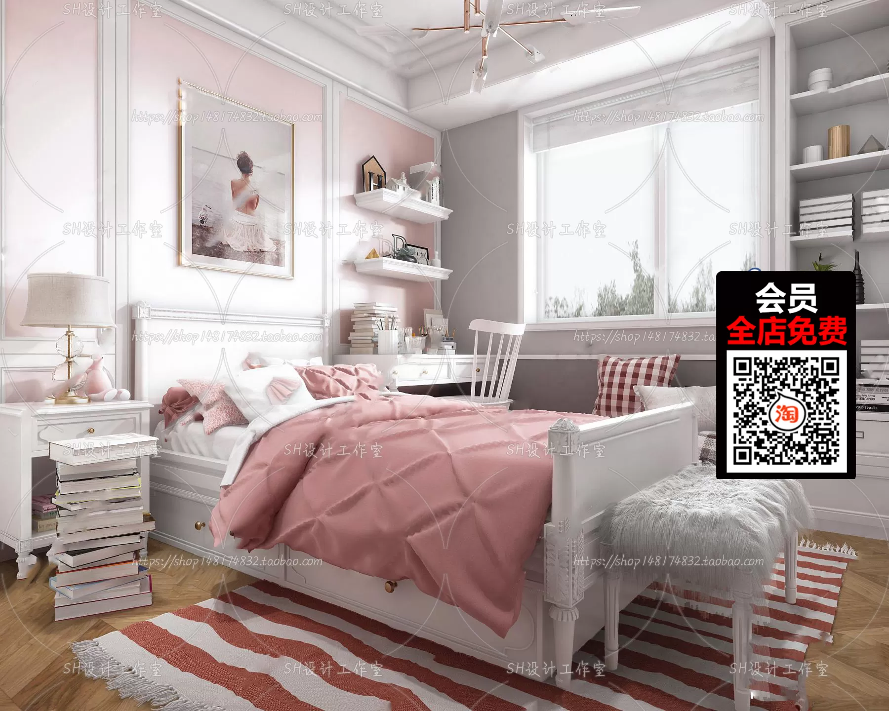 CHILDROOM – 3D SCENES – VRAY – 006 CHILDROOM – 3D SCENES – VRAY – 006