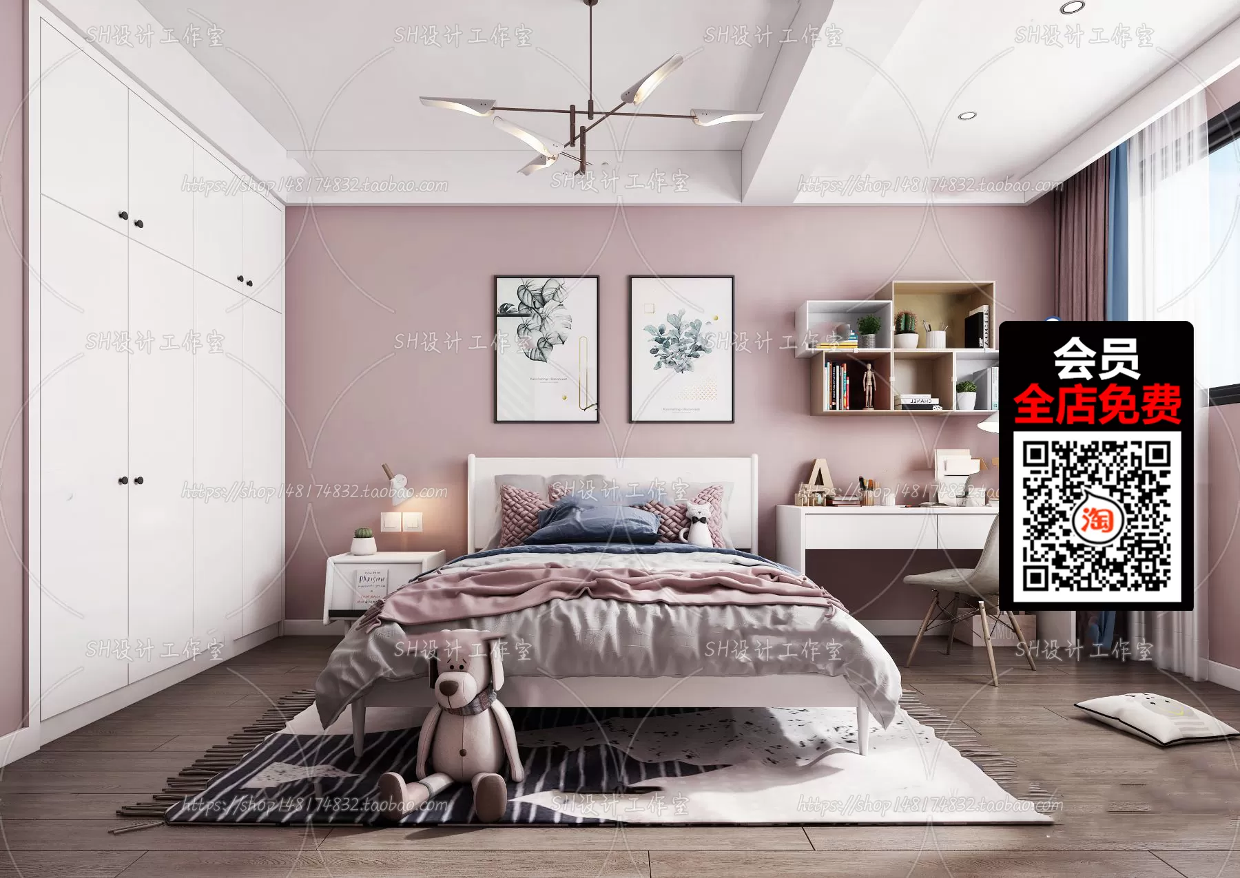 CHILDROOM – 3D SCENES – VRAY – 007 CHILDROOM – 3D SCENES – VRAY – 007