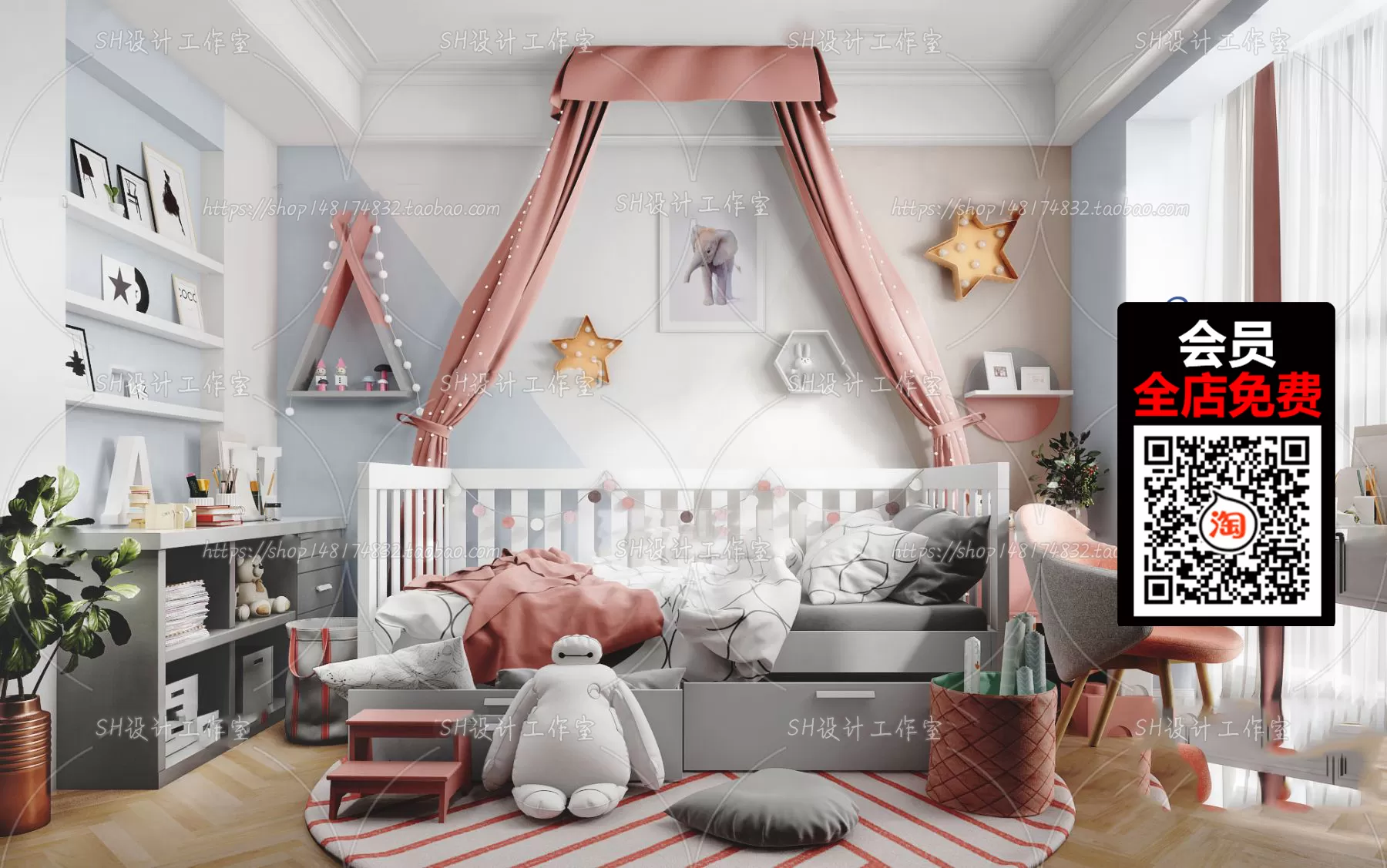 CHILDROOM – 3D SCENES – VRAY – 012 CHILDROOM – 3D SCENES – VRAY – 012
