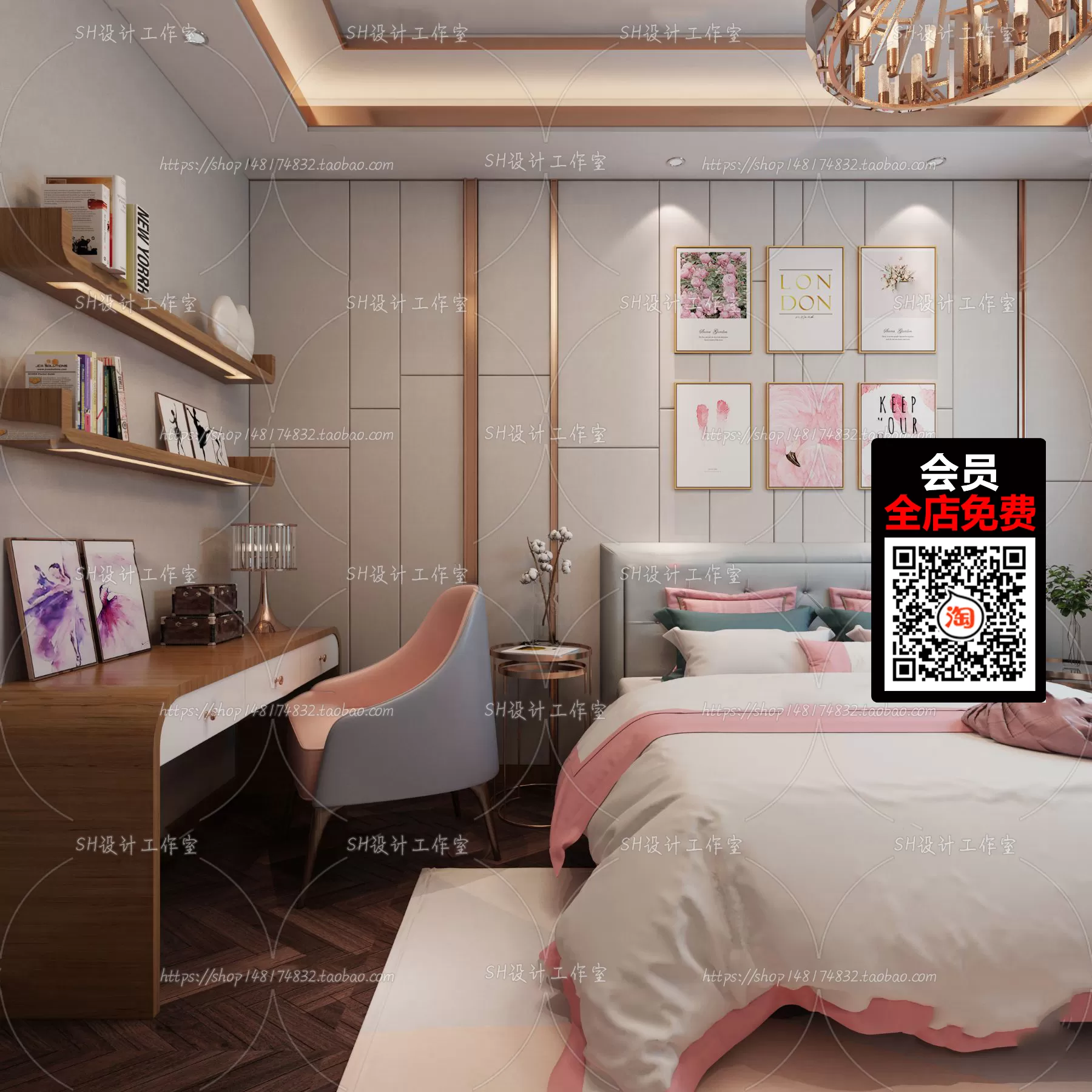 CHILDROOM – 3D SCENES – VRAY – 027 CHILDROOM – 3D SCENES – VRAY – 027