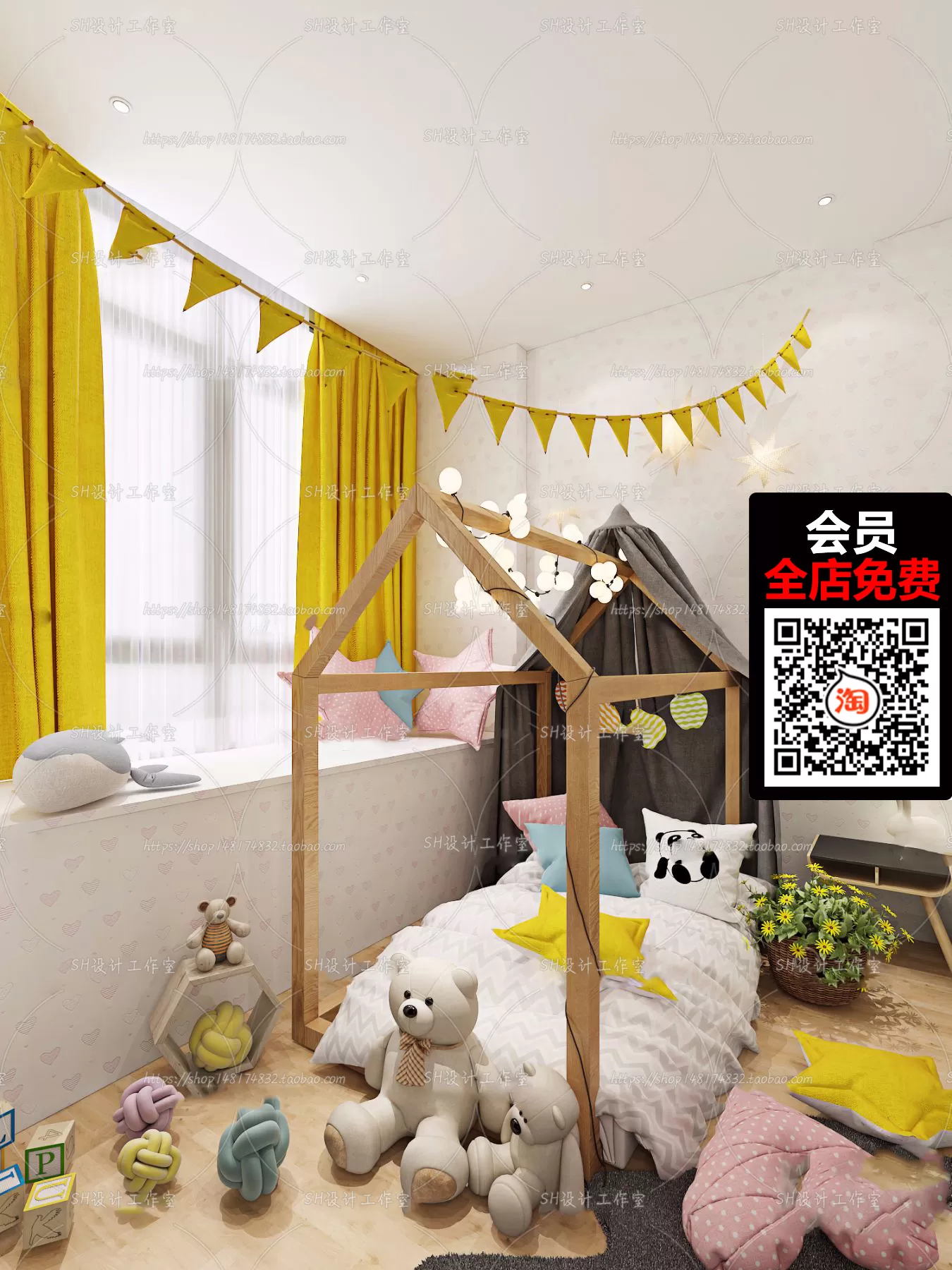 CHILDROOM – 3D SCENES – VRAY – 048 CHILDROOM – 3D SCENES – VRAY – 048