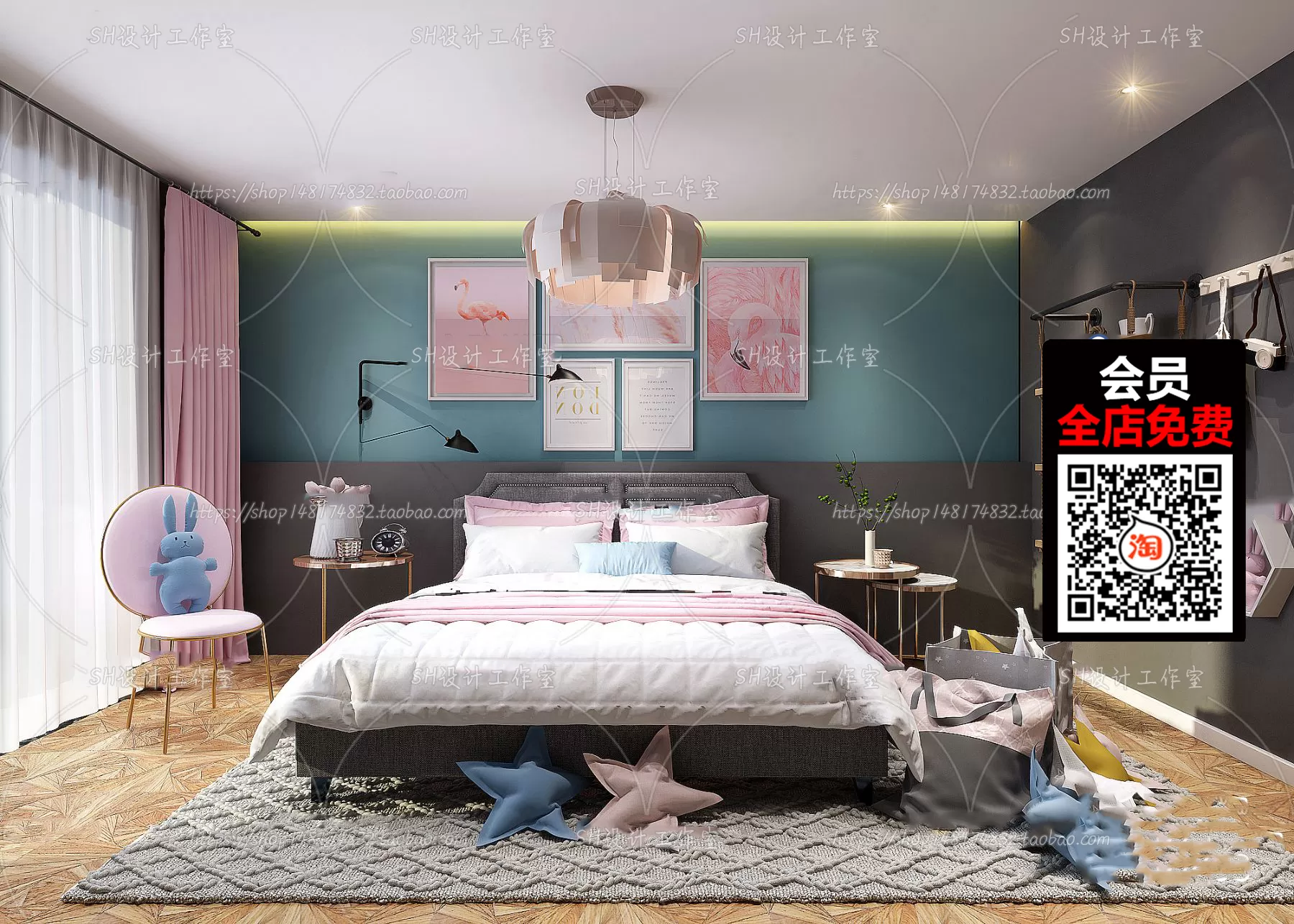 CHILDROOM – 3D SCENES – VRAY – 052 CHILDROOM – 3D SCENES – VRAY – 052