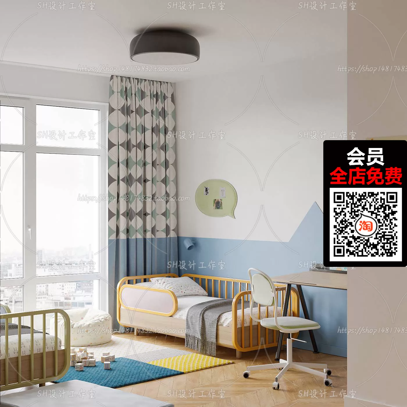 CHILDROOM – 3D SCENES – VRAY – 056 CHILDROOM – 3D SCENES – VRAY – 056