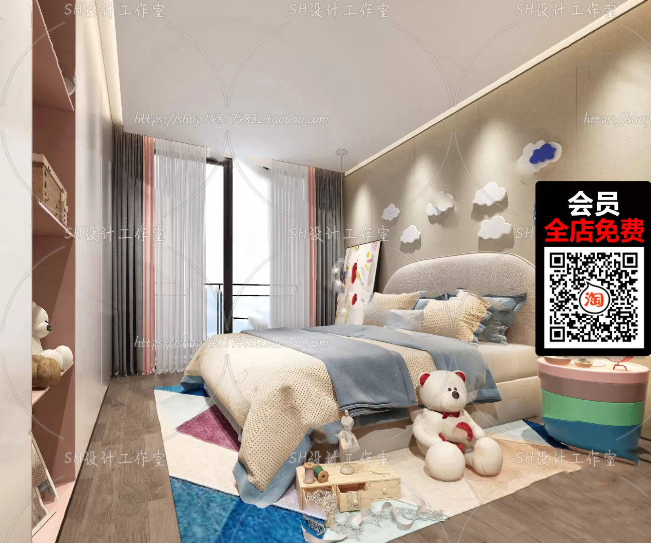 CHILDROOM – 3D SCENES – VRAY – 058 CHILDROOM – 3D SCENES – VRAY – 058