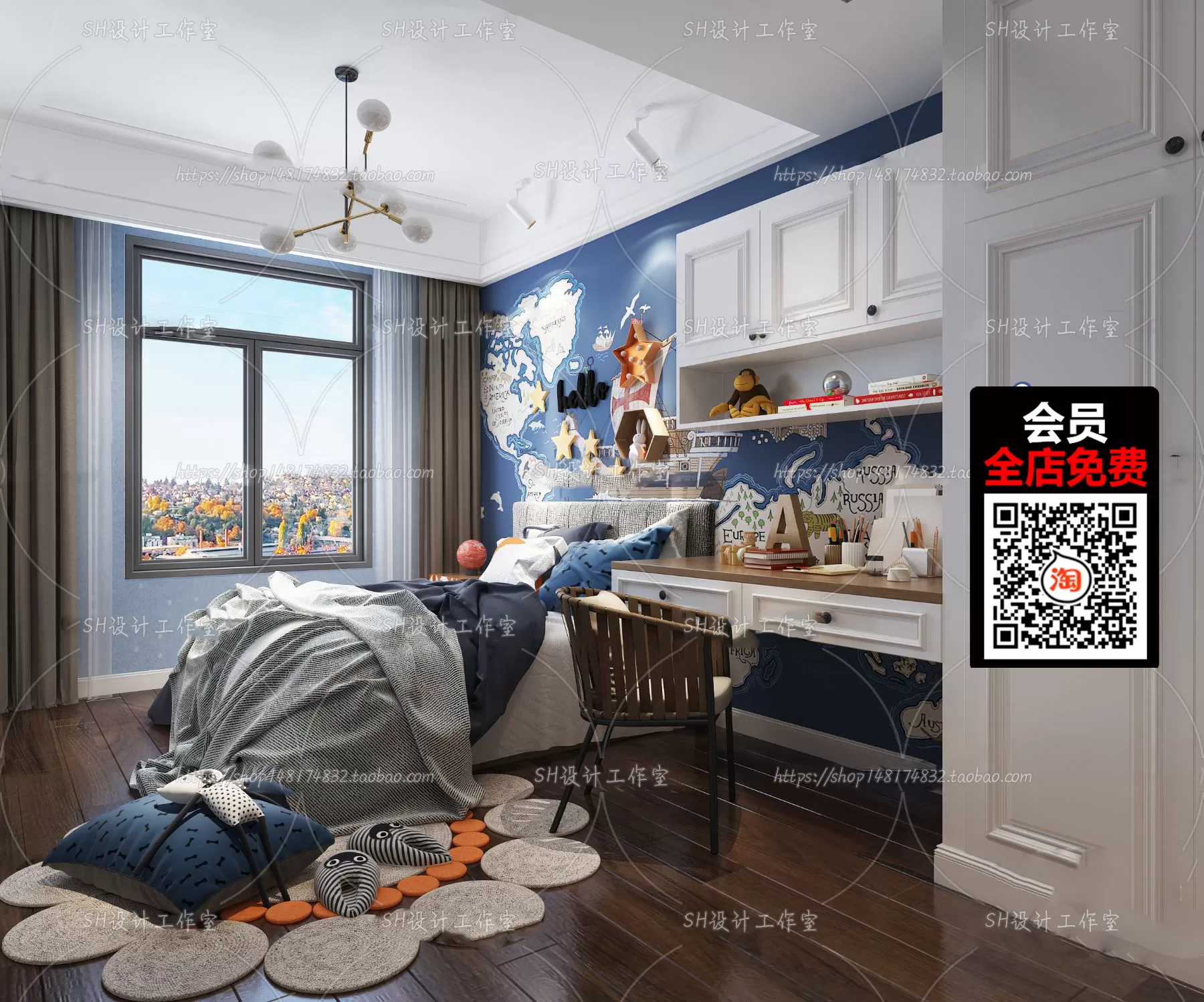 CHILDROOM – 3D SCENES – VRAY – 067 CHILDROOM – 3D SCENES – VRAY – 067