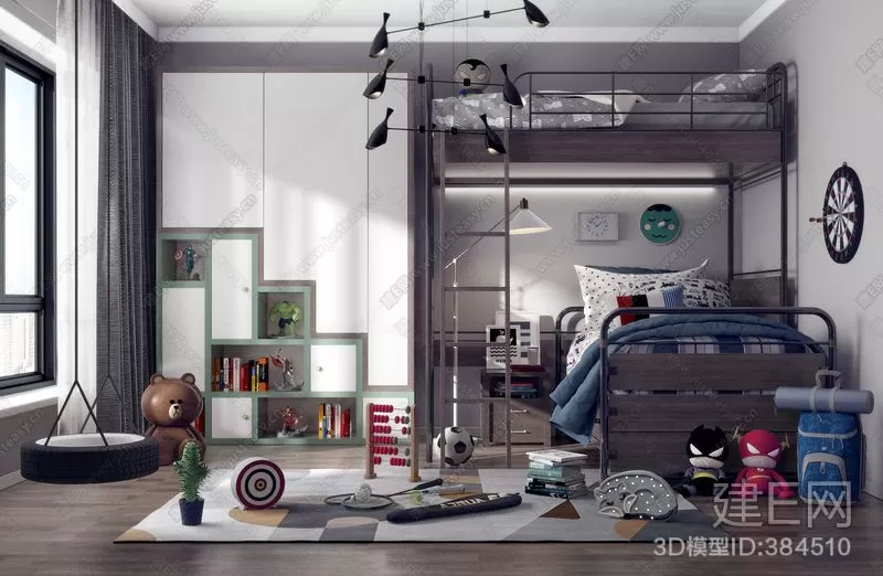 CHILDROOM – 3D SCENES – VRAY – 068 CHILDROOM – 3D SCENES – VRAY – 068