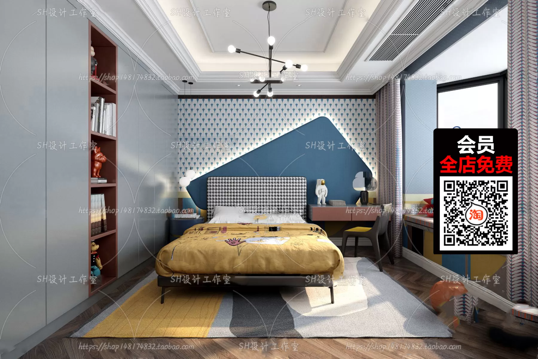 CHILDROOM – 3D SCENES – VRAY – 073 CHILDROOM – 3D SCENES – VRAY – 073