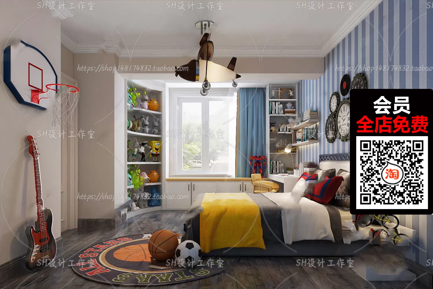 CHILDROOM – 3D SCENES – VRAY – 074 CHILDROOM – 3D SCENES – VRAY – 074