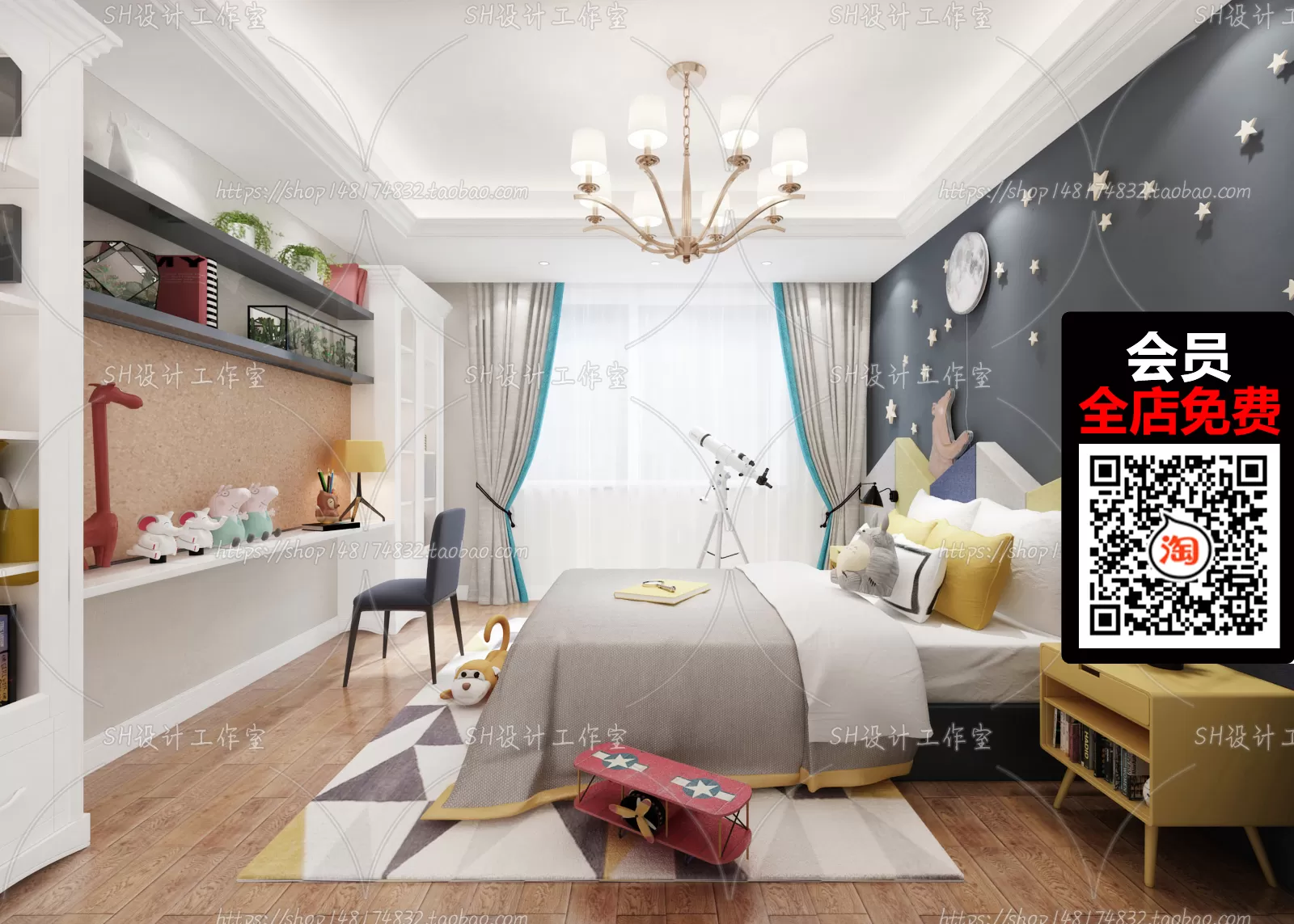 CHILDROOM – 3D SCENES – VRAY – 077 CHILDROOM – 3D SCENES – VRAY – 077
