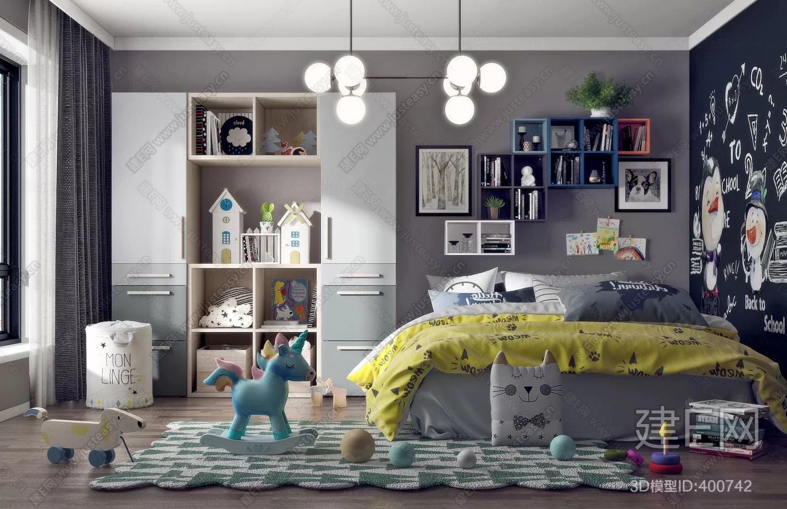 CHILDROOM – 3D SCENES – VRAY – 079 CHILDROOM – 3D SCENES – VRAY – 079