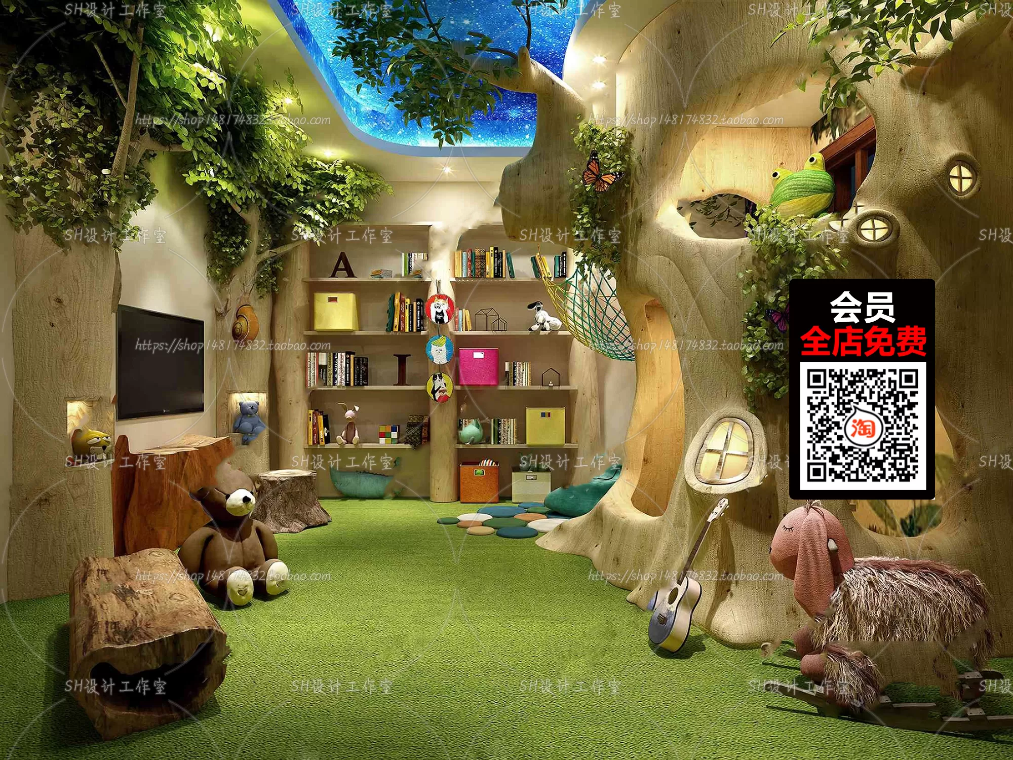 CHILDROOM – 3D SCENES – VRAY – 080 CHILDROOM – 3D SCENES – VRAY – 080