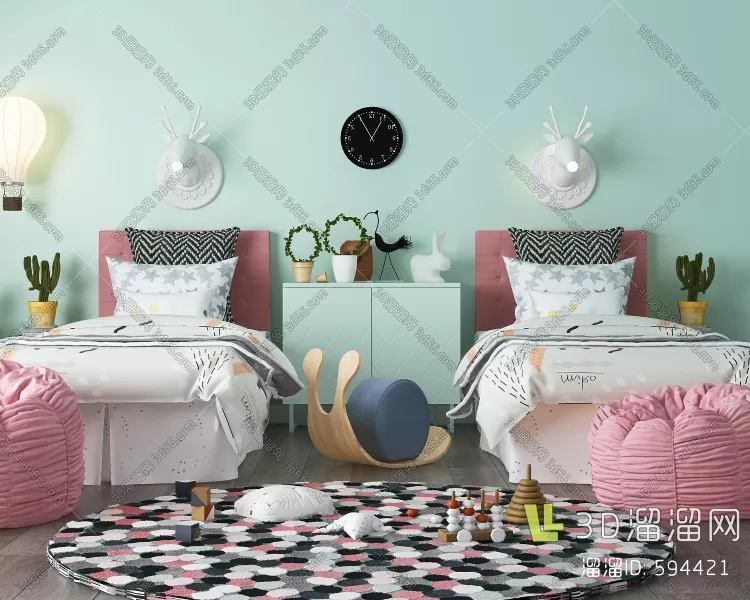 CHILDROOM – 3D SCENES – VRAY – 084 CHILDROOM – 3D SCENES – VRAY – 084