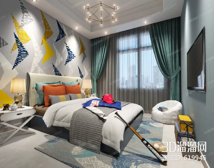 CHILDROOM – 3D SCENES – VRAY – 085 CHILDROOM – 3D SCENES – VRAY – 085