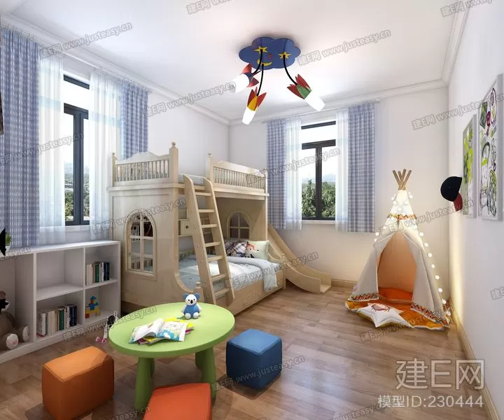 CHILDROOM – 3D SCENES – VRAY – 087 CHILDROOM – 3D SCENES – VRAY – 087