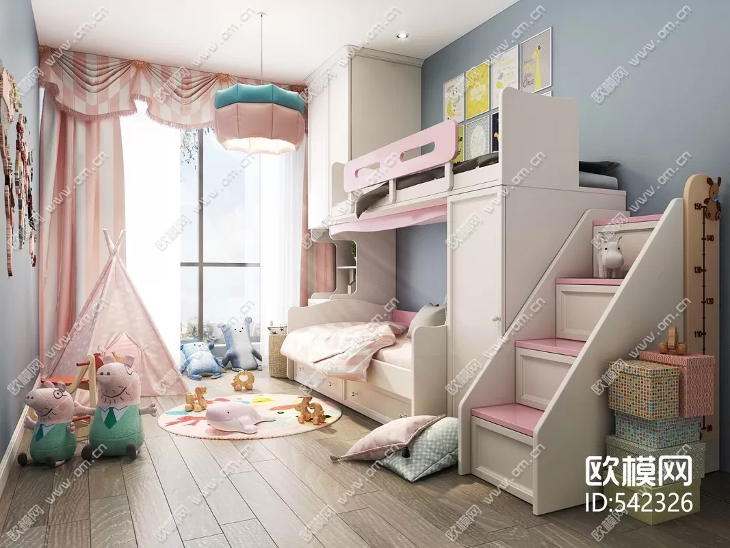 CHILDROOM – 3D SCENES – VRAY – 091 CHILDROOM – 3D SCENES – VRAY – 091