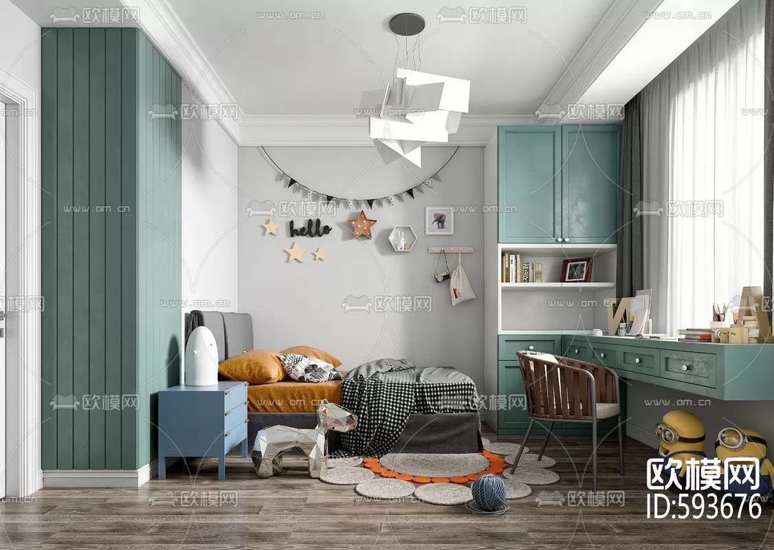 CHILDROOM – 3D SCENES – VRAY – 094 CHILDROOM – 3D SCENES – VRAY – 094