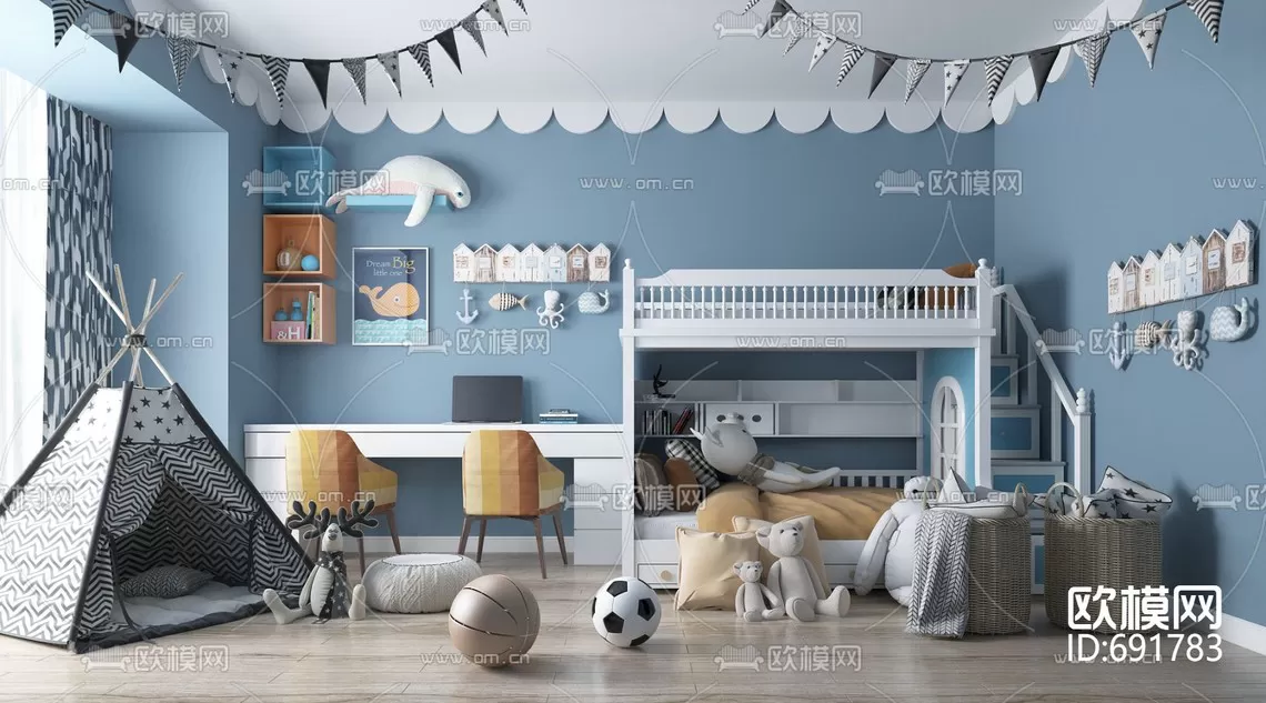 CHILDROOM – 3D SCENES – VRAY – 099 CHILDROOM – 3D SCENES – VRAY – 099