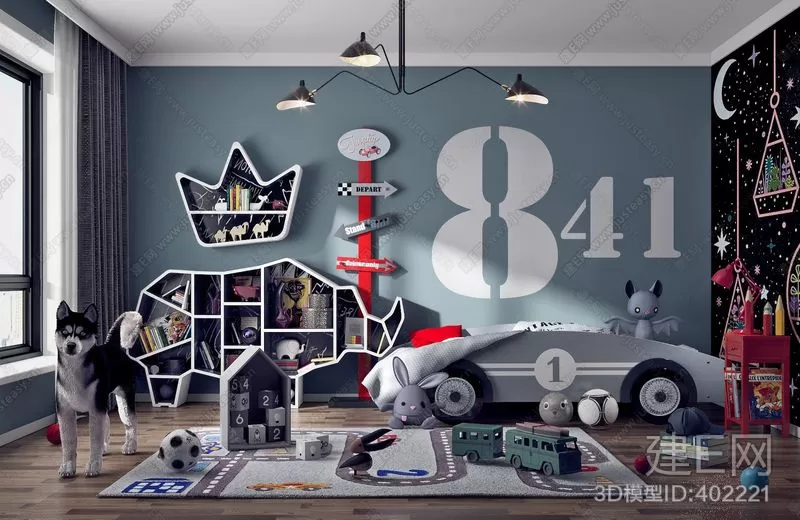 CHILDROOM – 3D SCENES – VRAY – 101 CHILDROOM – 3D SCENES – VRAY – 101