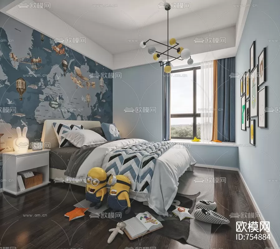 CHILDROOM – 3D SCENES – VRAY – 102 CHILDROOM – 3D SCENES – VRAY – 102