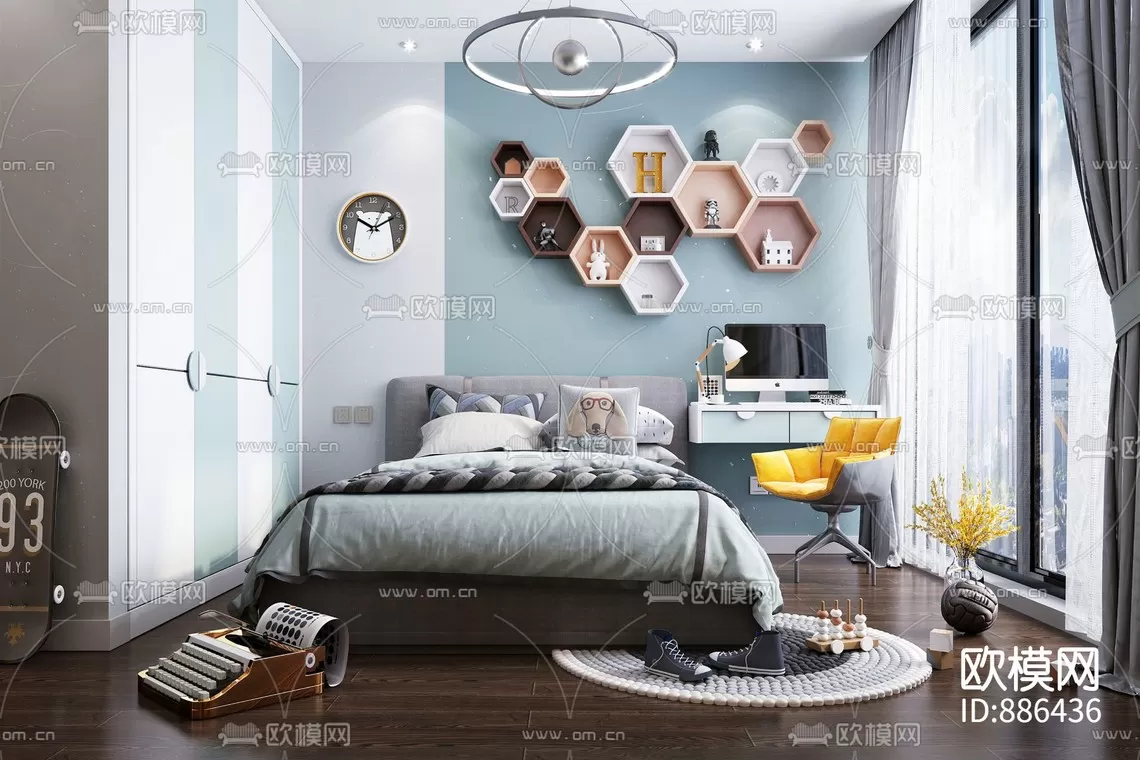 CHILDROOM – 3D SCENES – VRAY – 110 CHILDROOM – 3D SCENES – VRAY – 110