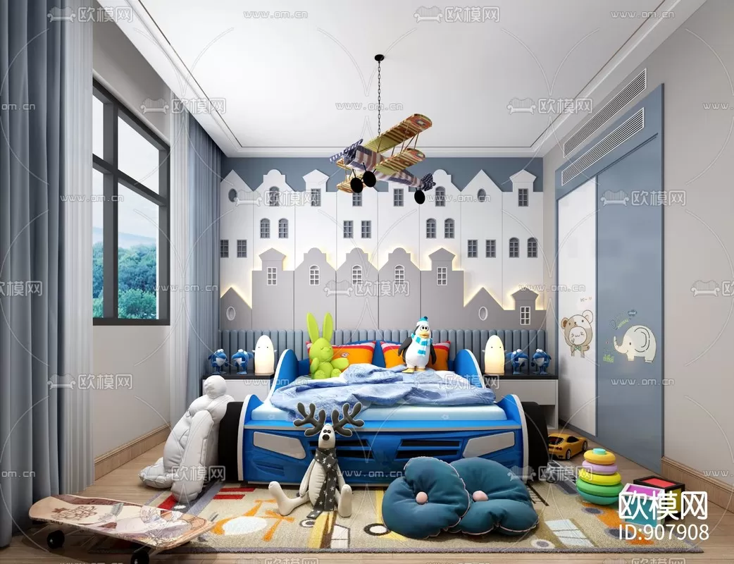 CHILDROOM – 3D SCENES – VRAY – 111 CHILDROOM – 3D SCENES – VRAY – 111