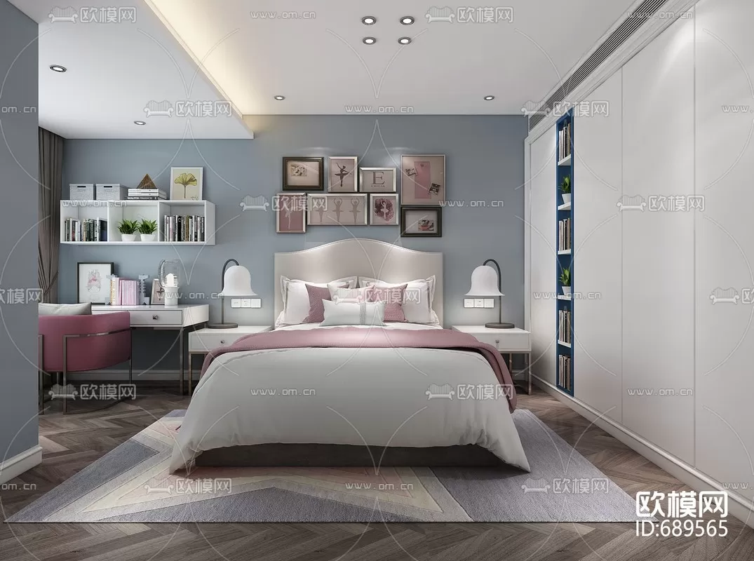 CHILDROOM – 3D SCENES – VRAY – 121