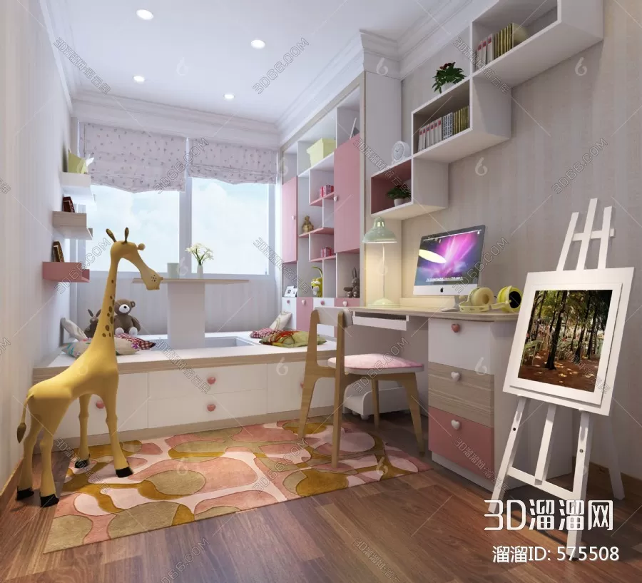 CHILDROOM – 3D SCENES – VRAY – 127