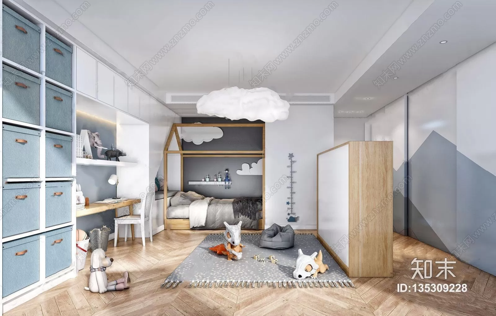 CHILDROOM – 3D SCENES – VRAY – 140