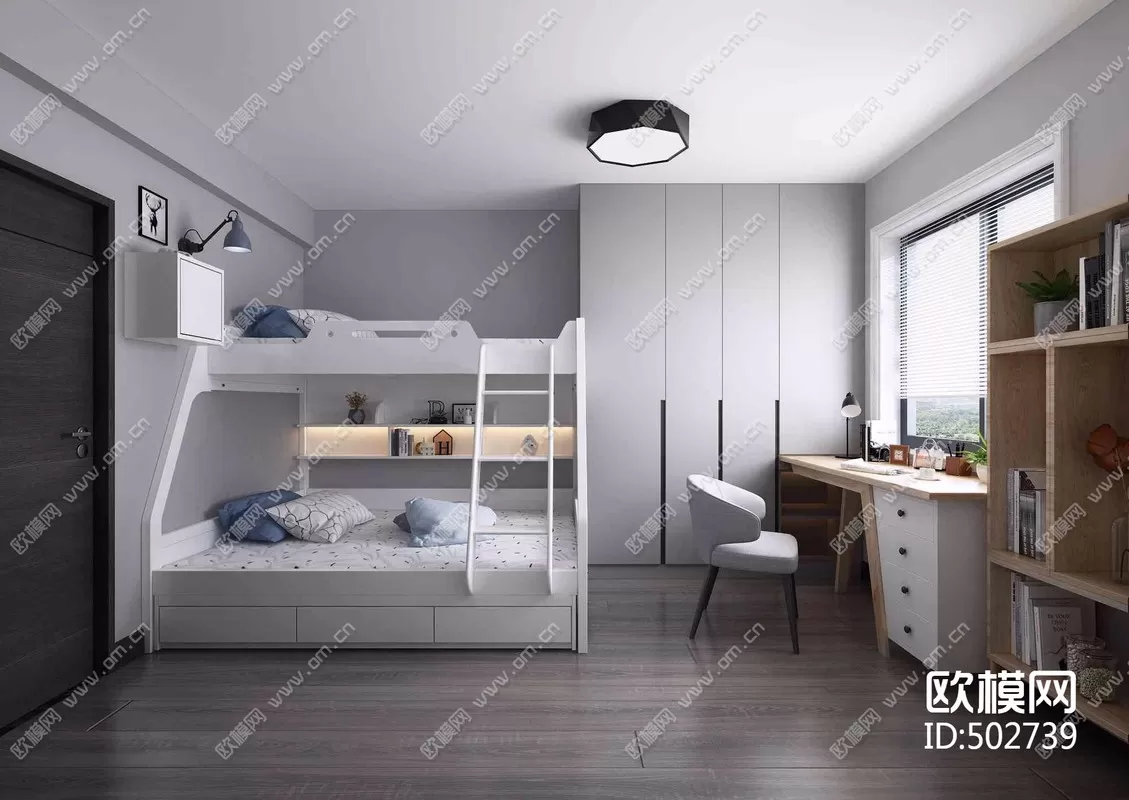 CHILDROOM – 3D SCENES – VRAY – 146