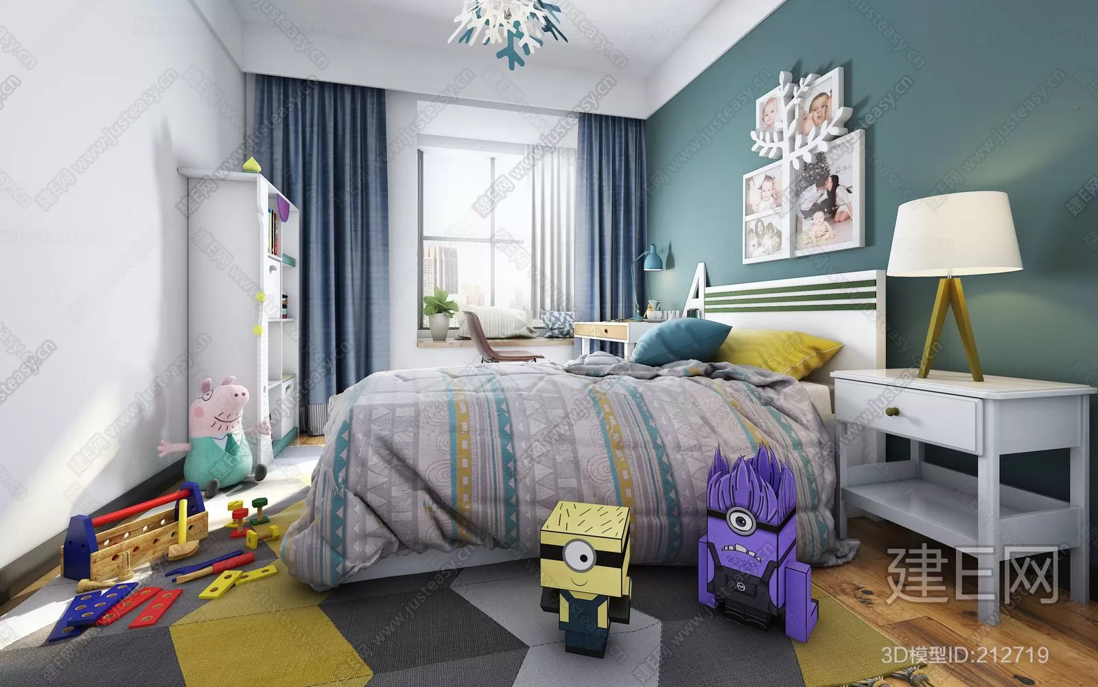CHILDROOM – 3D SCENES – VRAY – 147