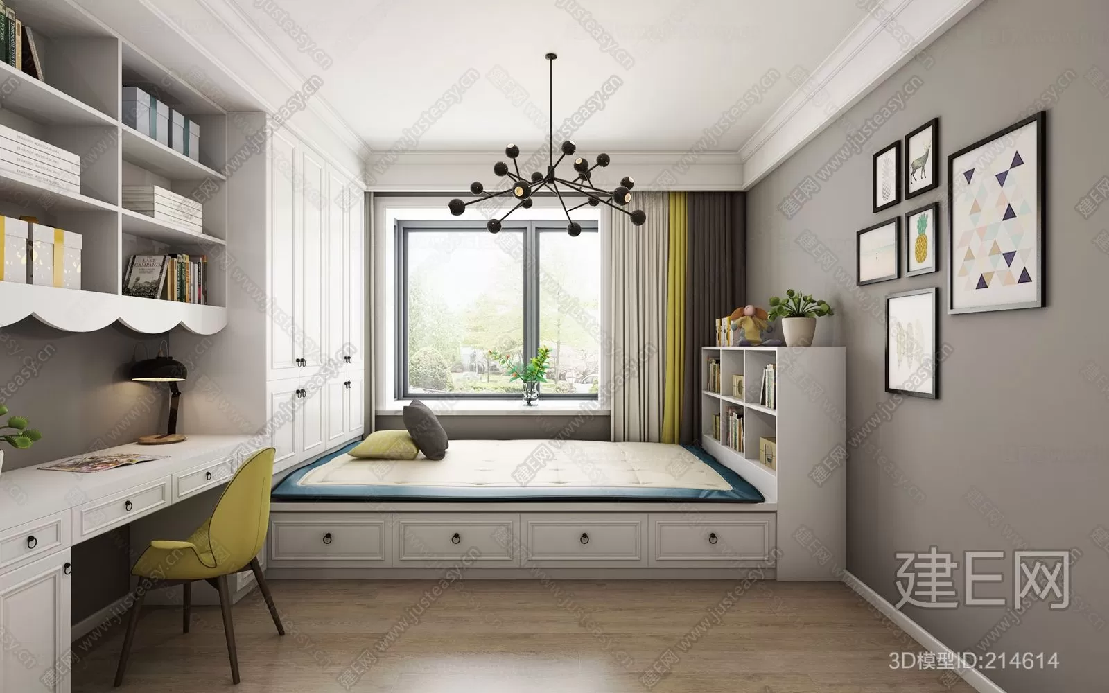 CHILDROOM – 3D SCENES – VRAY – 148