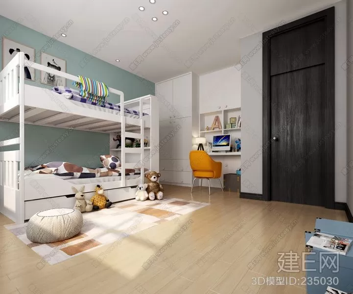 CHILDROOM – 3D SCENES – VRAY – 151