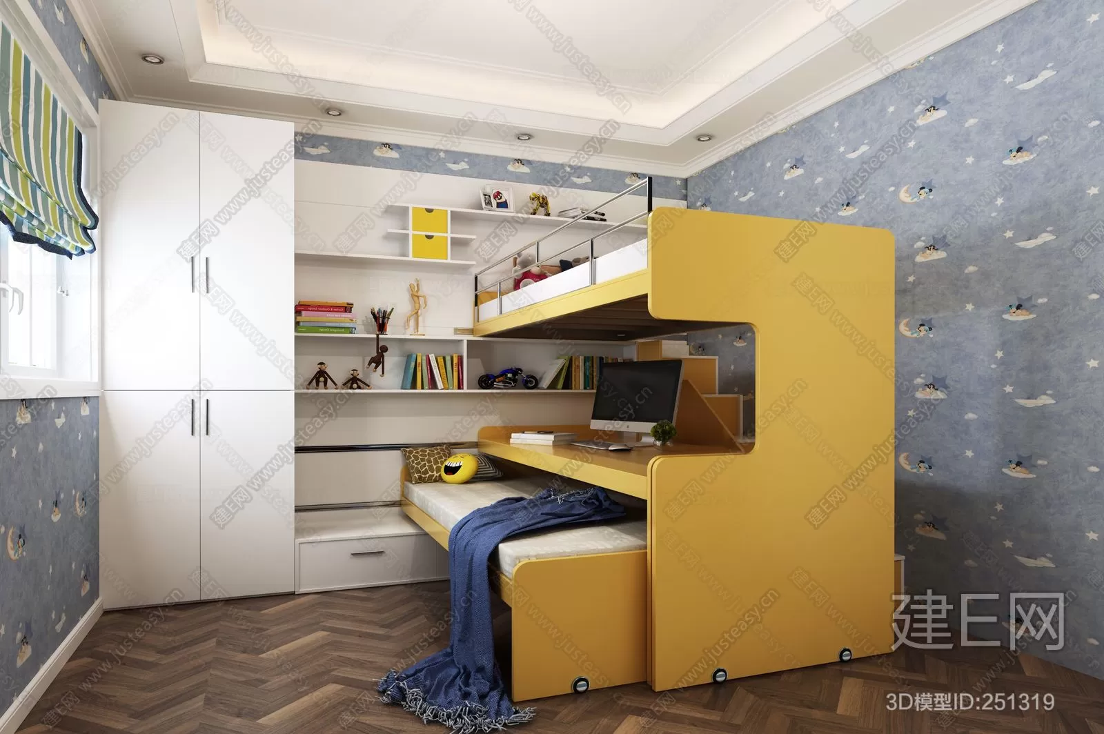 CHILDROOM – 3D SCENES – VRAY – 152