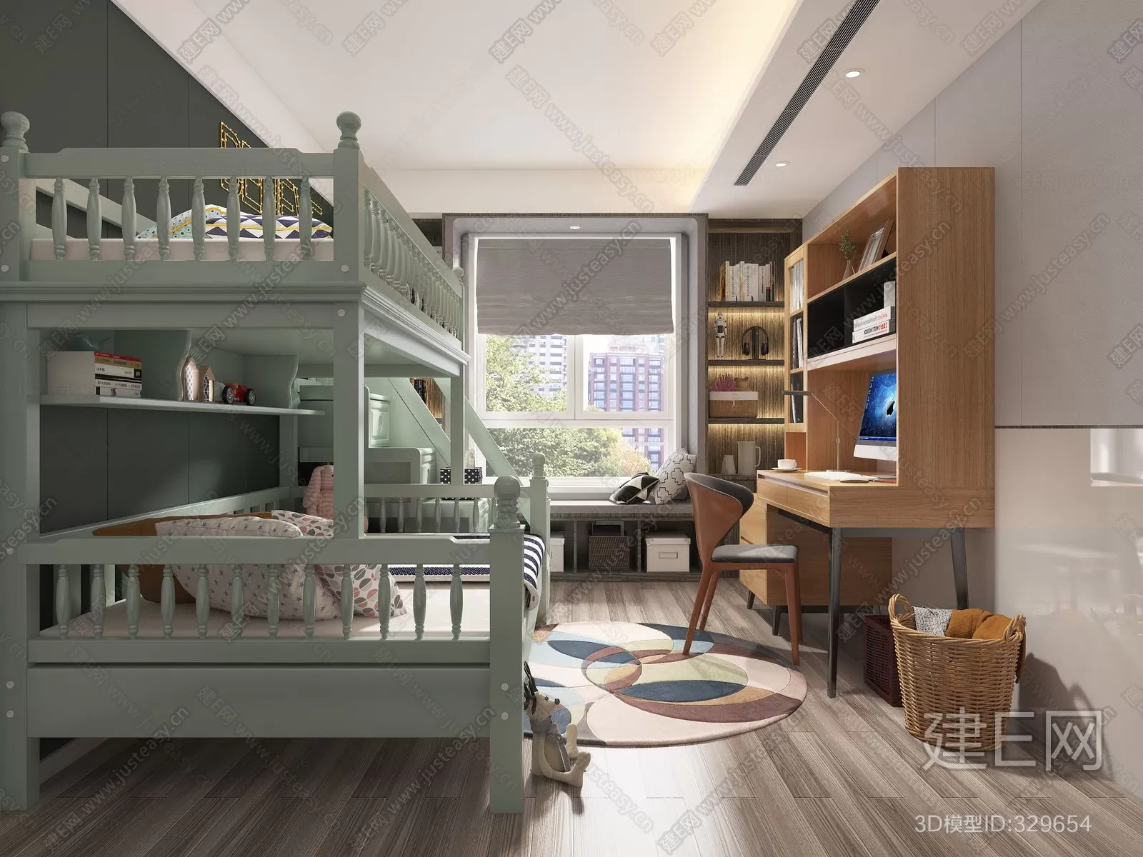 CHILDROOM – 3D SCENES – VRAY – 161