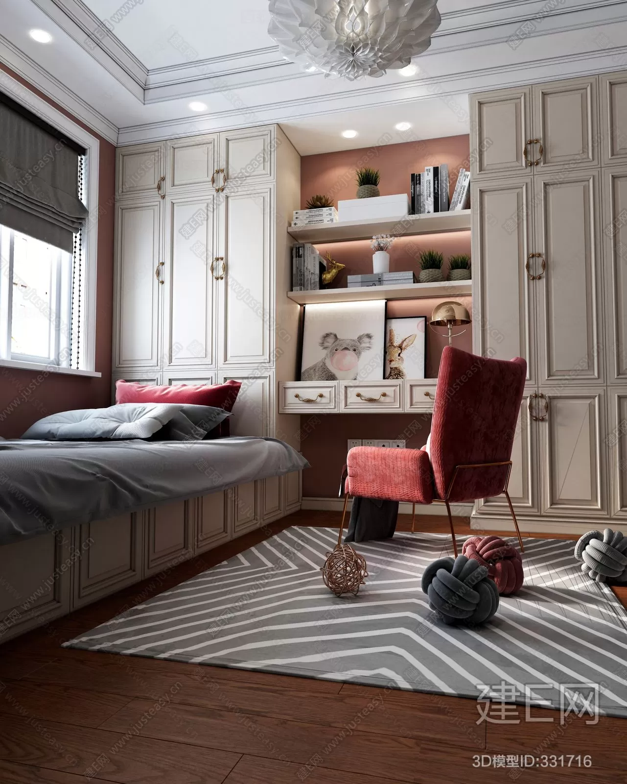 CHILDROOM – 3D SCENES – VRAY – 162