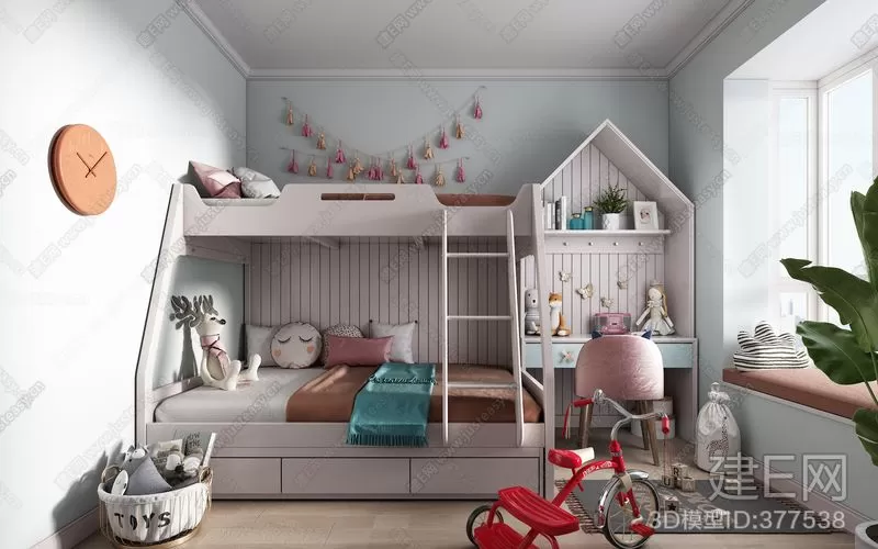 CHILDROOM – 3D SCENES – VRAY – 175
