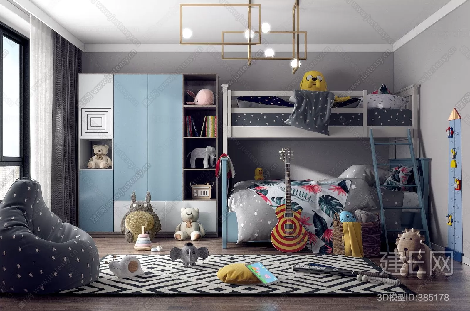 CHILDROOM – 3D SCENES – VRAY – 181