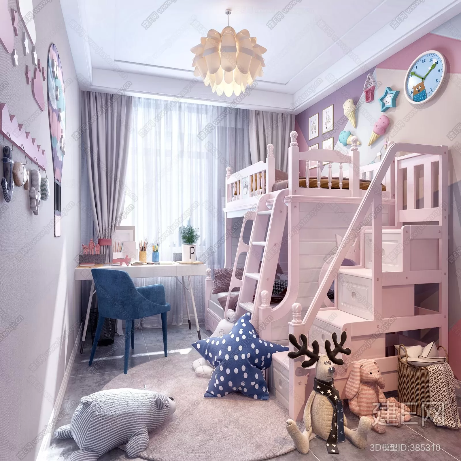 CHILDROOM – 3D SCENES – VRAY – 182