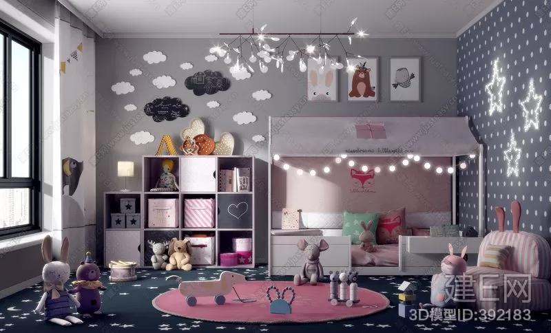 CHILDROOM – 3D SCENES – VRAY – 183