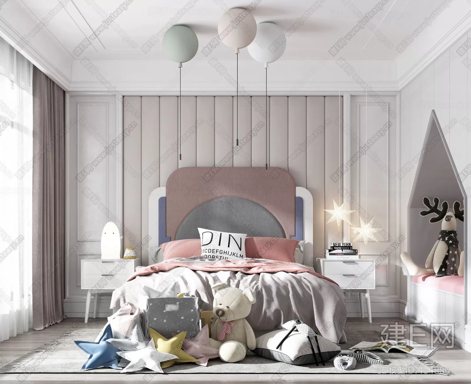 CHILDROOM – 3D SCENES – VRAY – 186
